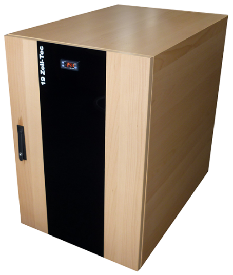 Office Rack im Echtholz Look Büro Rack Buche